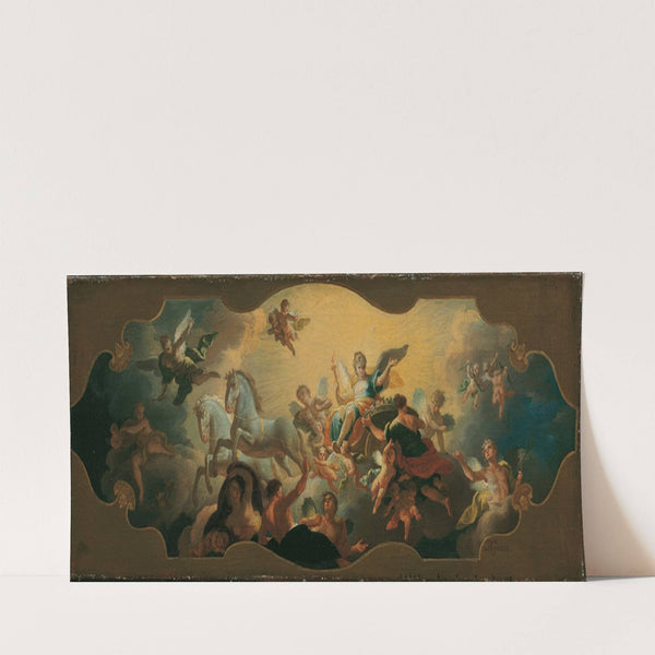 Allegorie des Morgens; Aurora im Triumphwagen (1747) by Daniel Gran