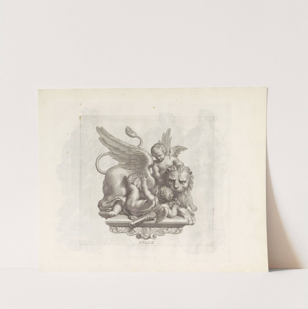 Allegorie op de liefde voor Venetië (1673-1743) by Robert van Audenaerde