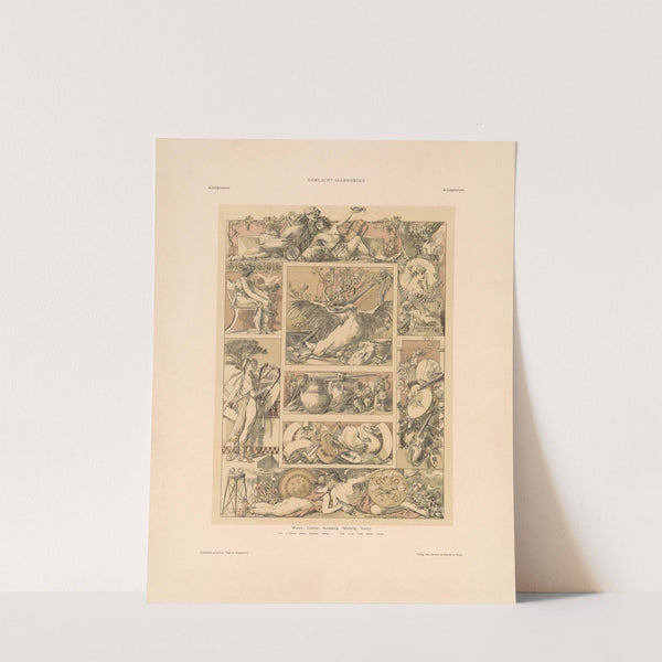 Allegorien, neue Folge Pl.018 (1900) by Martin Gerlach