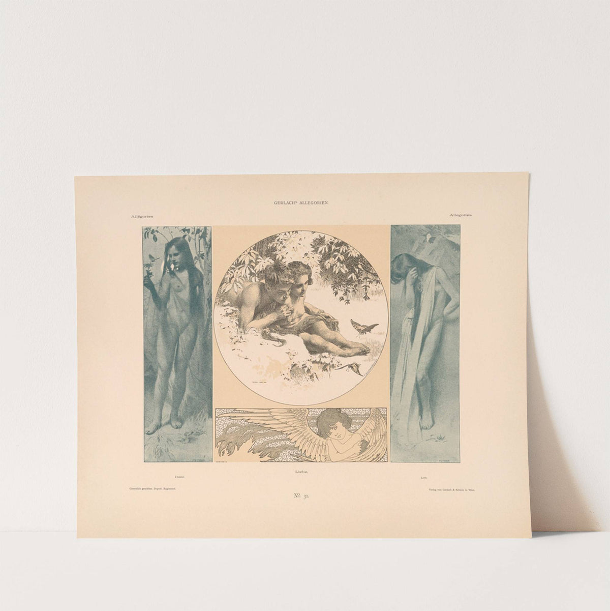 Allegorien, neue Folge Pl.031 (1900) by Martin Gerlach