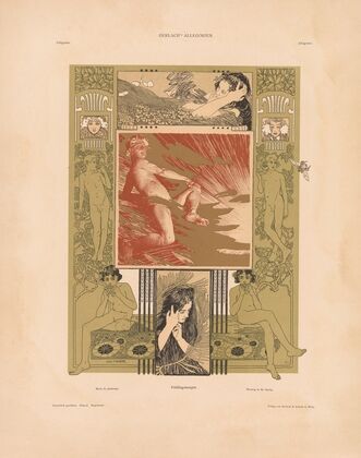 Allegorien, neue Folge Pl.025 (1900) — size preview