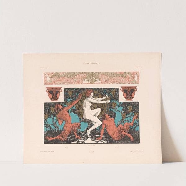 Allegorien, neue Folge Pl.053 (1900) by Martin Gerlach