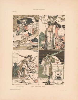 Allegorien, neue Folge Pl.065 (1900) — size preview