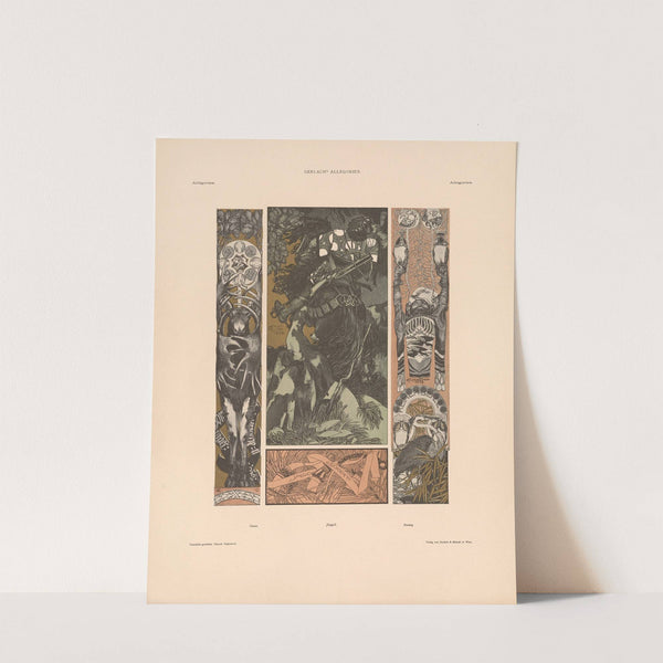 Allegorien, neue Folge Pl.079 (1900) by Martin Gerlach