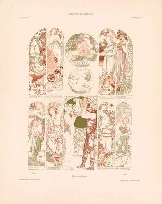 Allegorien, neue Folge Pl.084 (1900)