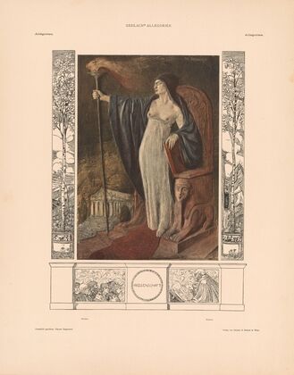 Allegorien, neue Folge Pl.092 (1900) — size preview