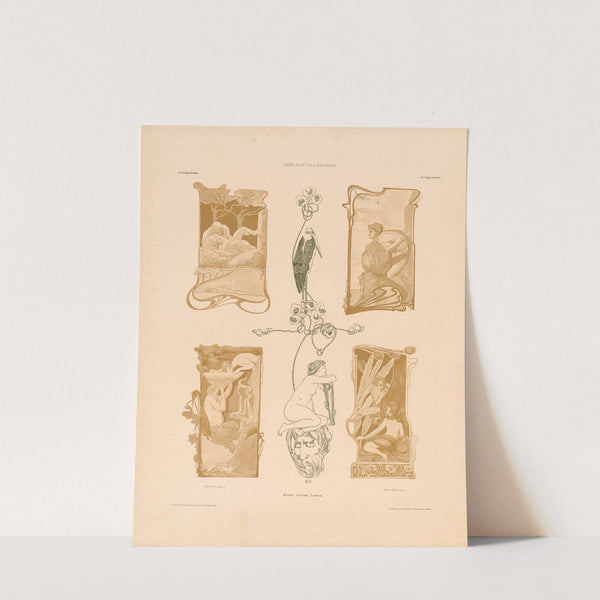 Allegorien, neue Folge Pl.117 (1900) by Martin Gerlach