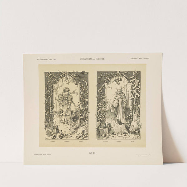 Allegorien und Embleme Vol. I Pl.011 (1882) by Albert Ilg