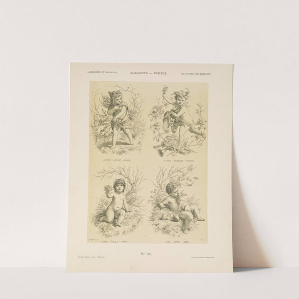 Allegorien und Embleme Vol. I Pl.022 (1882) by Albert Ilg