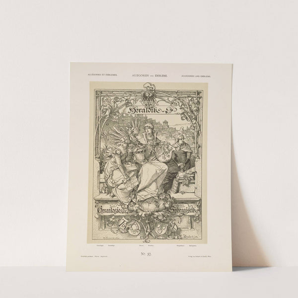 Allegorien und Embleme Vol. I Pl.063 (1882) by Albert Ilg