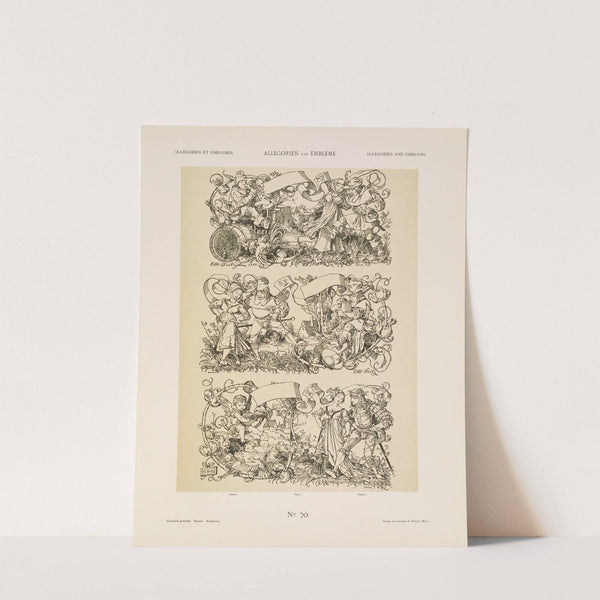Allegorien und Embleme Vol. I Pl.081 (1882) by Albert Ilg