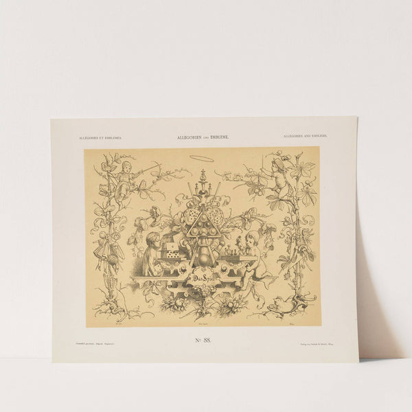 Allegorien und Embleme Vol. I Pl.105 by Albert Ilg