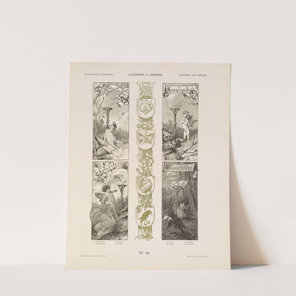 Allegorien und Embleme Vol. I Pl.108 by Albert Ilg