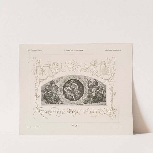 Allegorien und Embleme Vol. I Pl.112 by Albert Ilg