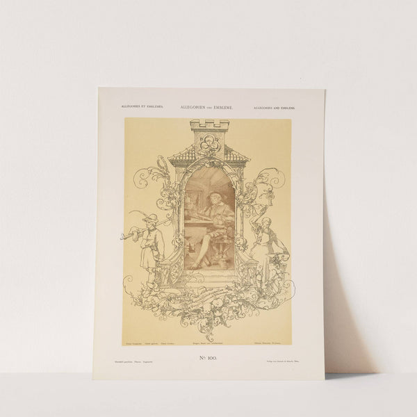 Allegorien und Embleme Vol. I Pl.118 by Albert Ilg