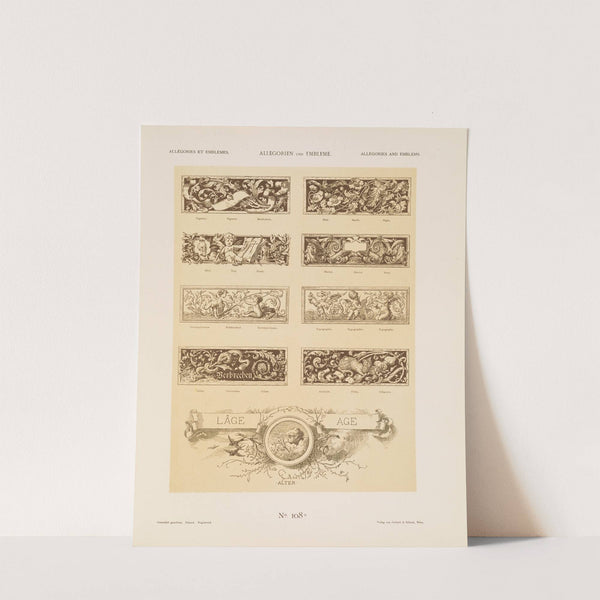 Allegorien und Embleme Vol. I Pl.127 by Albert Ilg