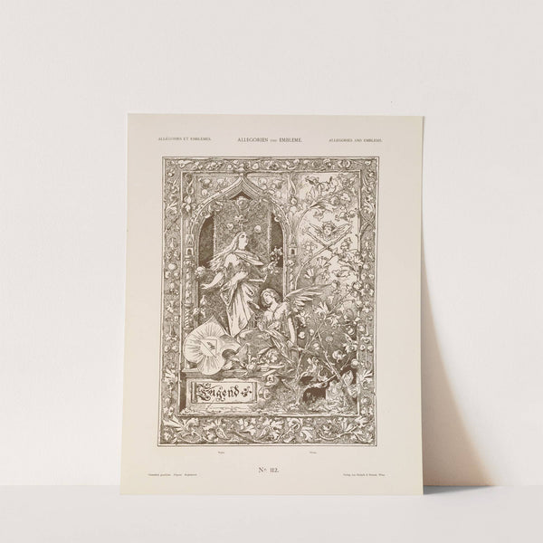 Allegorien und Embleme Vol. I Pl.131 by Albert Ilg