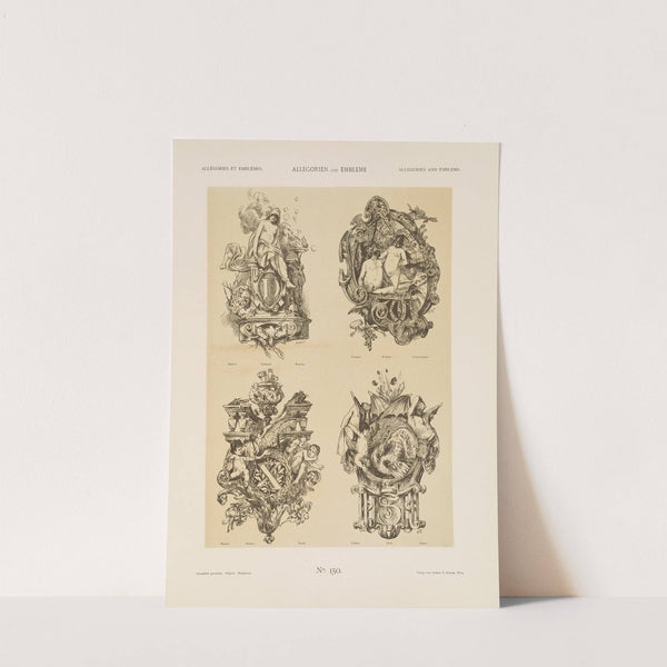 Allegorien und Embleme Vol. I Pl.175 by Albert Ilg