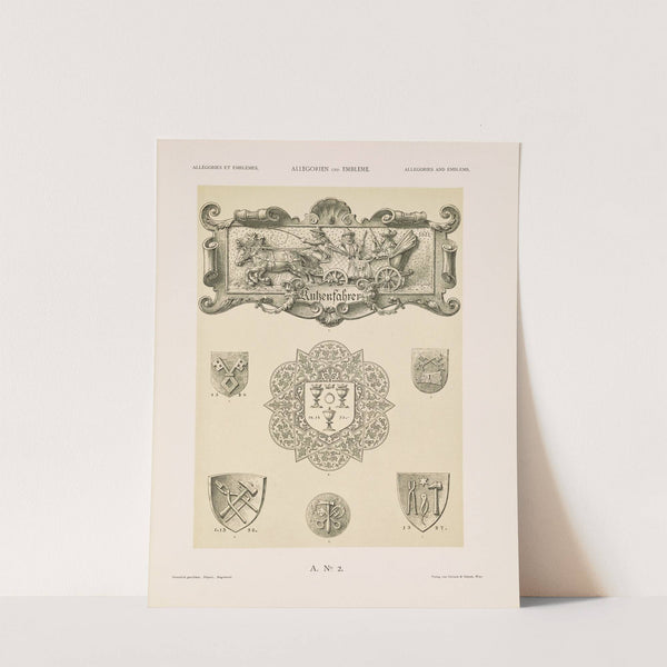 Allegorien und Embleme Vol. II Pl.002 by Albert Ilg