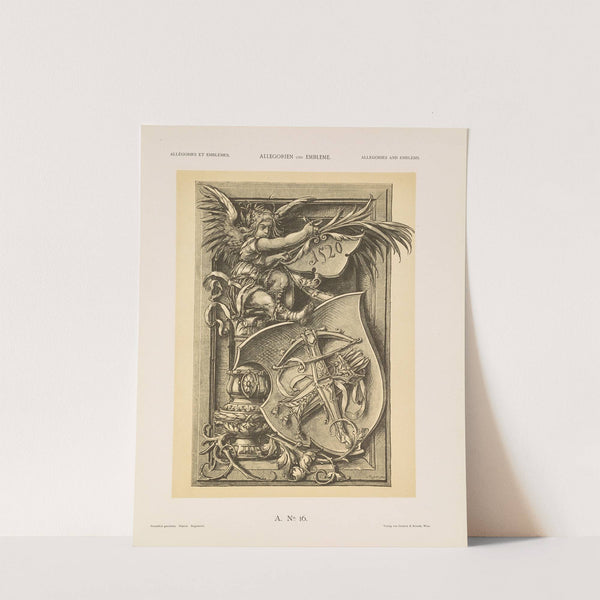Allegorien und Embleme Vol. II Pl.017 (1882) by Albert Ilg