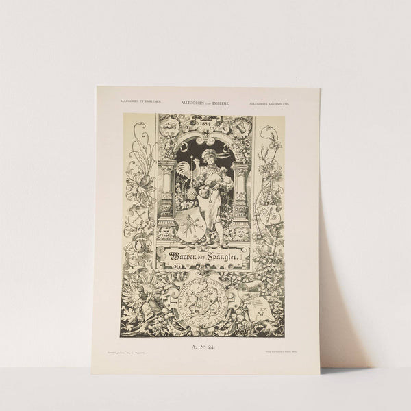 Allegorien und Embleme Vol. II Pl.026 by Albert Ilg