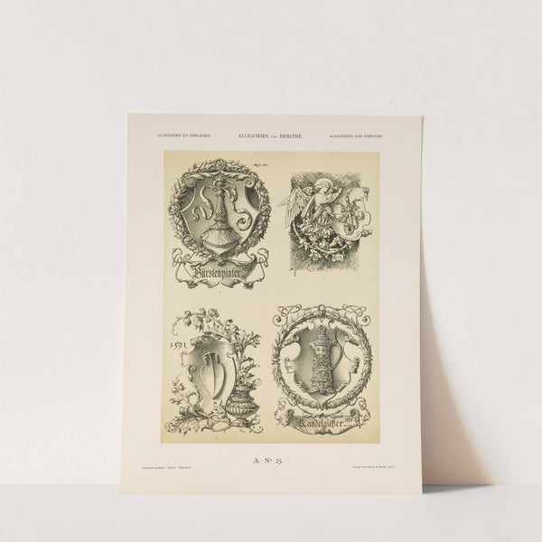 Allegorien und Embleme Vol. II Pl.027 by Albert Ilg