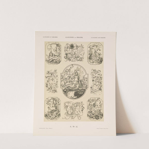 Allegorien und Embleme Vol. II Pl.029 by Albert Ilg