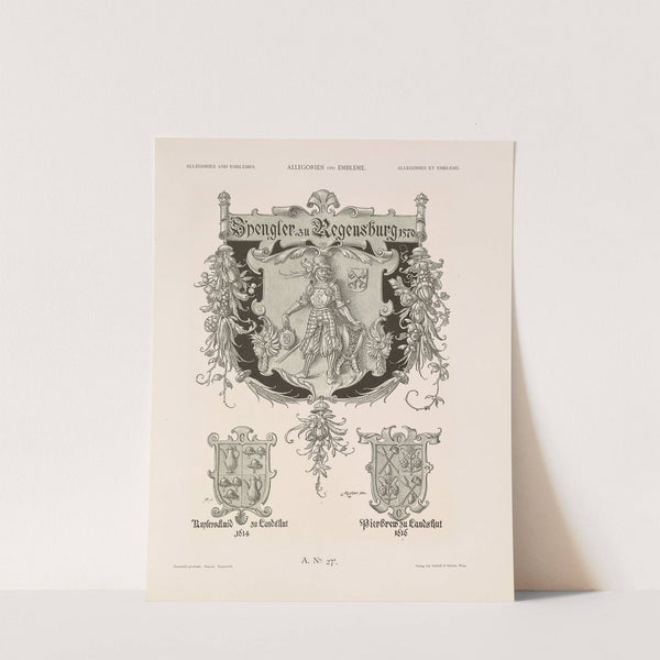 Allegorien und Embleme Vol. II Pl.030 by Albert Ilg