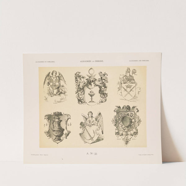 Allegorien und Embleme Vol. II Pl.037 by Albert Ilg