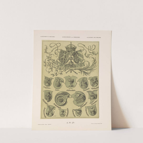 Allegorien und Embleme Vol. II Pl.044 by Albert Ilg