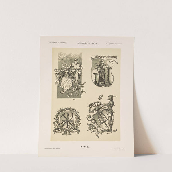 Allegorien und Embleme Vol. II Pl.049 by Albert Ilg