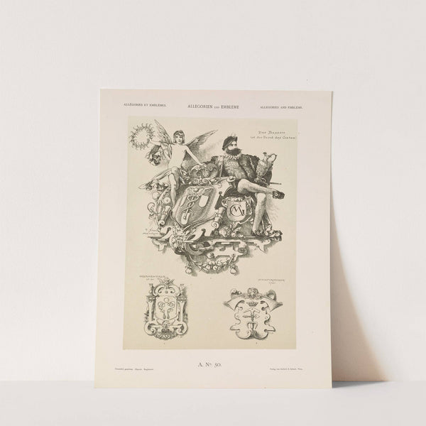 Allegorien und Embleme Vol. II Pl.056 by Albert Ilg