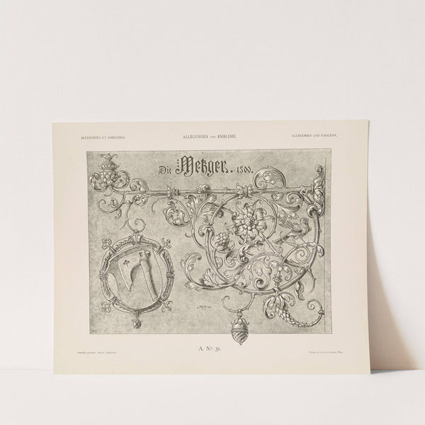 Allegorien und Embleme Vol. II Pl.057 by Albert Ilg