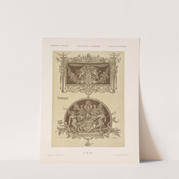 Allegorien und Embleme Vol. II Pl.059 by Albert Ilg