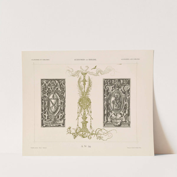 Allegorien und Embleme Vol. II Pl.061 by Albert Ilg