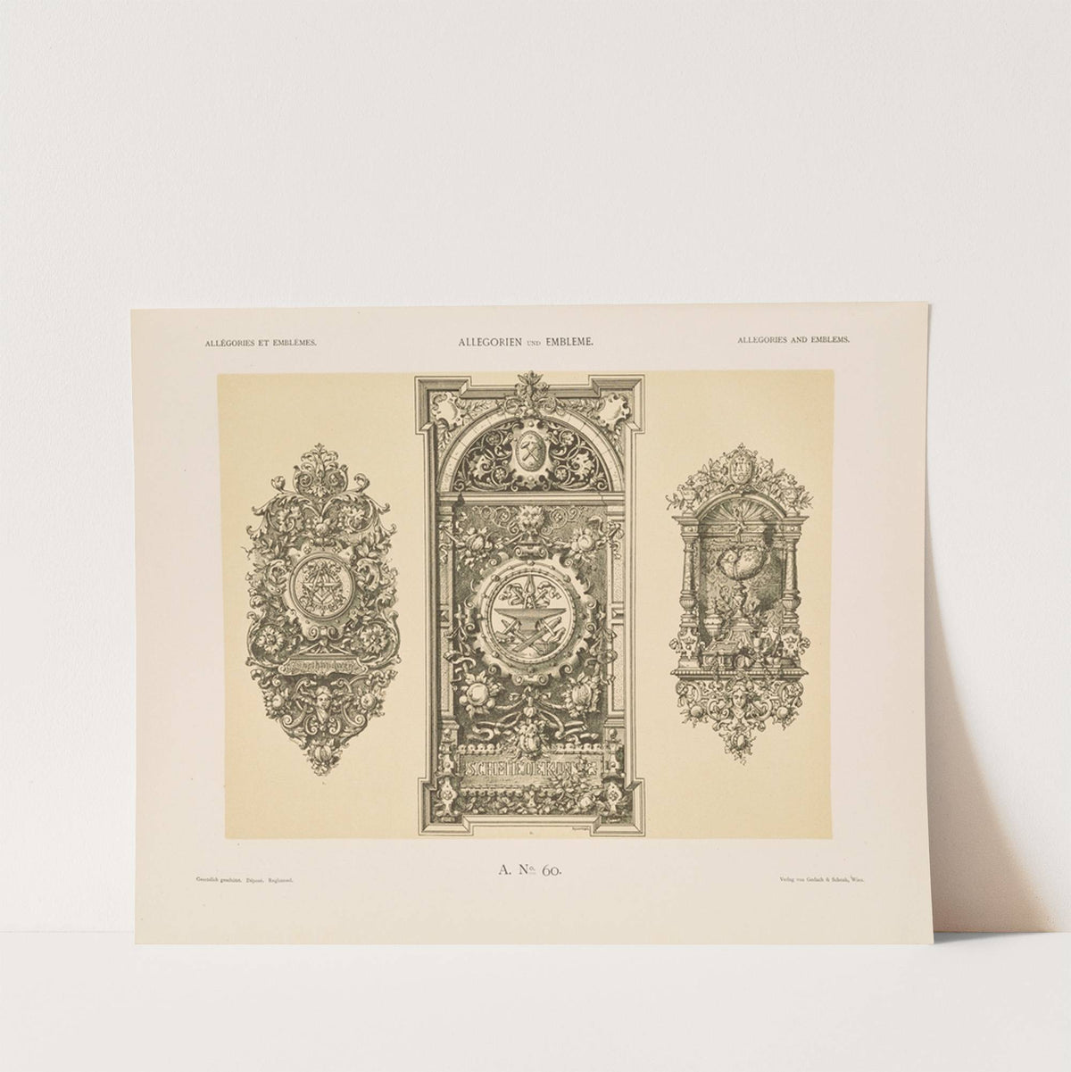 Allegorien und Embleme Vol. II Pl.068 by Albert Ilg