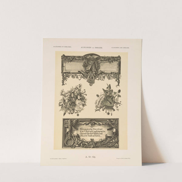 Allegorien und Embleme Vol. II Pl.079 by Albert Ilg