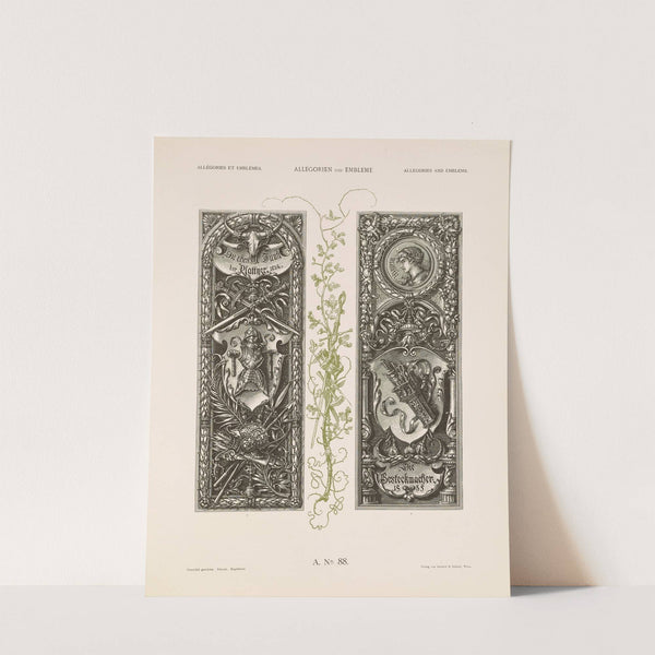 Allegorien und Embleme Vol. II Pl.098 by Albert Ilg