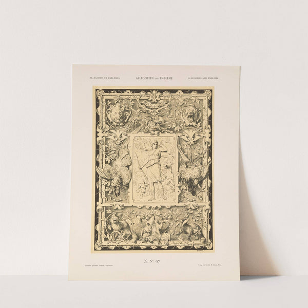Allegorien und Embleme Vol. II Pl.107 (1882) by Albert Ilg
