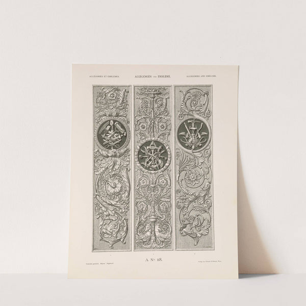 Allegorien und Embleme Vol. II Pl.128 (1882) by Albert Ilg
