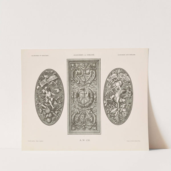 Allegorien und Embleme Vol. II Pl.141 (1882) by Albert Ilg