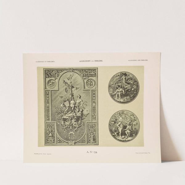 Allegorien und Embleme Vol. II Pl.145 (1882) by Albert Ilg