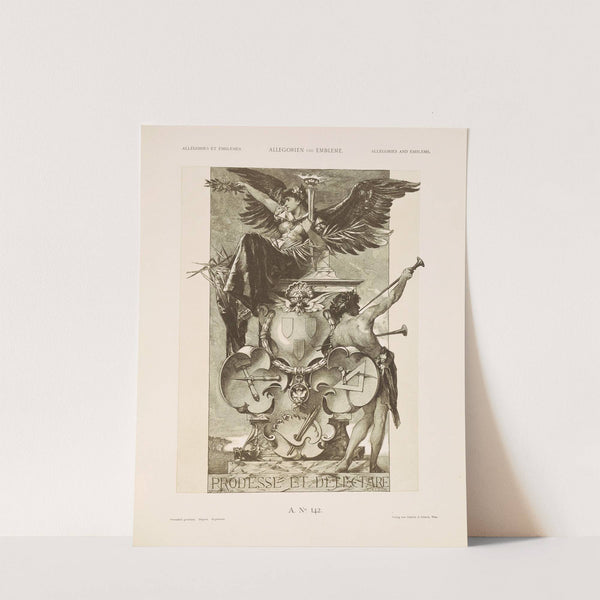 Allegorien und Embleme Vol. II Pl.153 by Albert Ilg