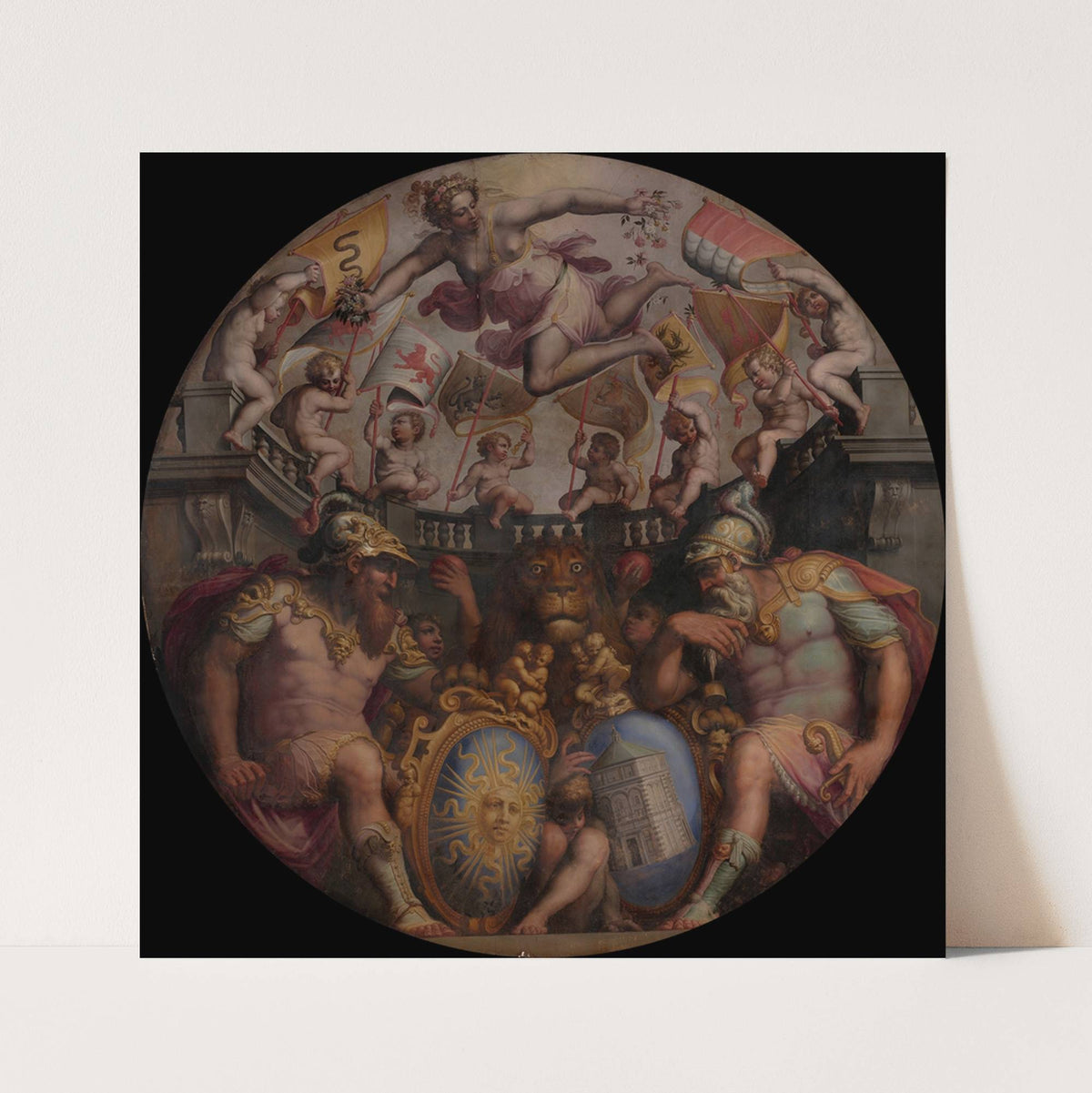 Allegories of the Quarters of San Giovanni and Santa Maria Novella by Giorgio Vasari