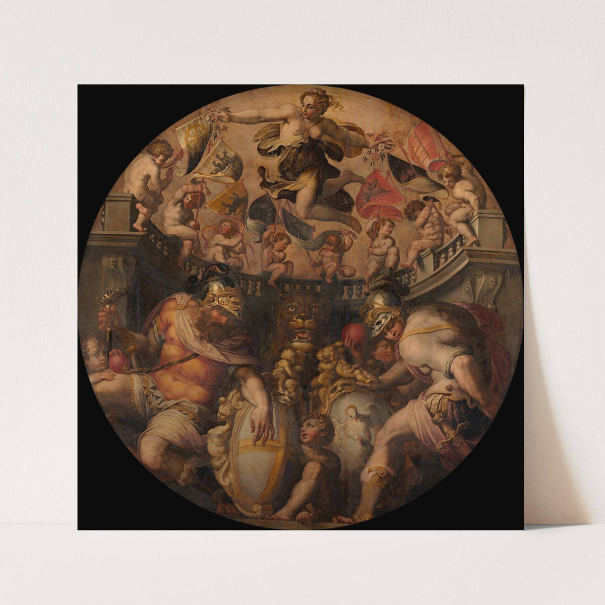 Allegories of the Quarters of Santo Spirito and Santa Croce by Giorgio Vasari