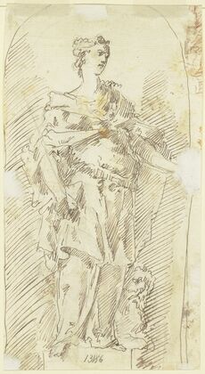 Allegorische Frauenfigur