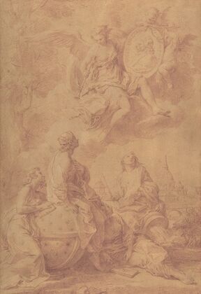 Allegory in Honor of Pope Benedict XIV