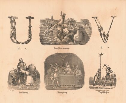 Das allegrösste Bilder ABC. U;V (1828)