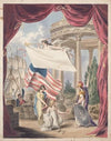 Allegory of America as the youngest nation