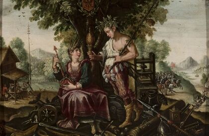 Allegory of Austria with Ceres and Bacchus